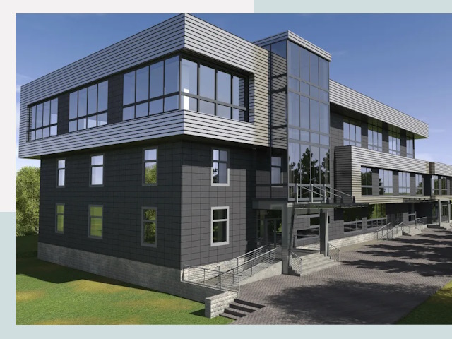 Административные здания в Карабулаке