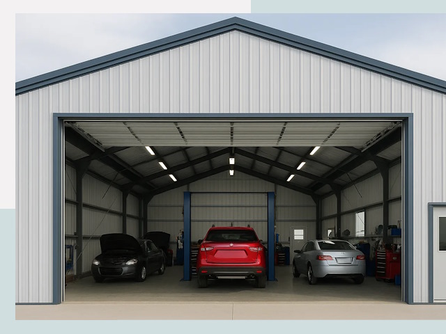 Ангары из сэндвич панелей от 620 руб. в Карабулак