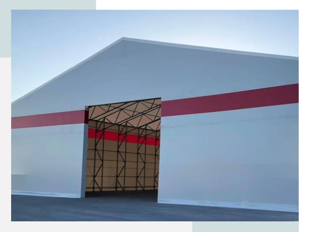 Быстровозводимые ангары в Карабулаке