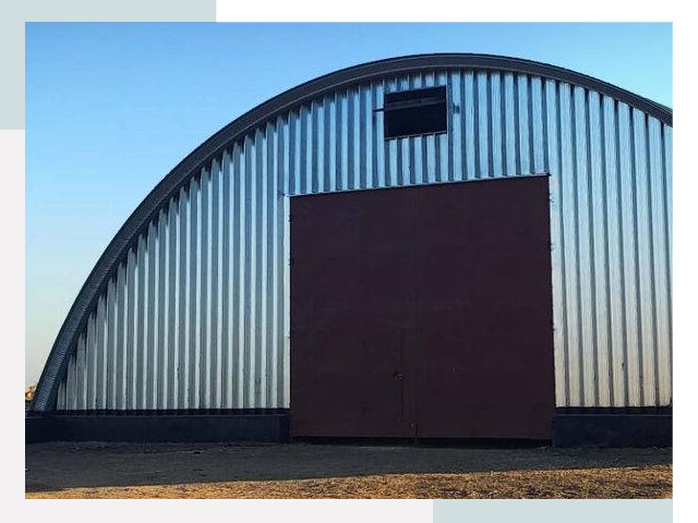Бескаркасные ангары в Карабулаке