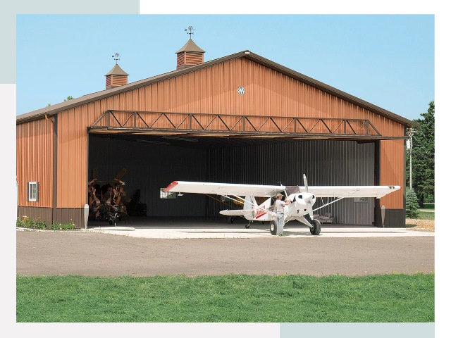 Ангары для самолетов в Карабулаке