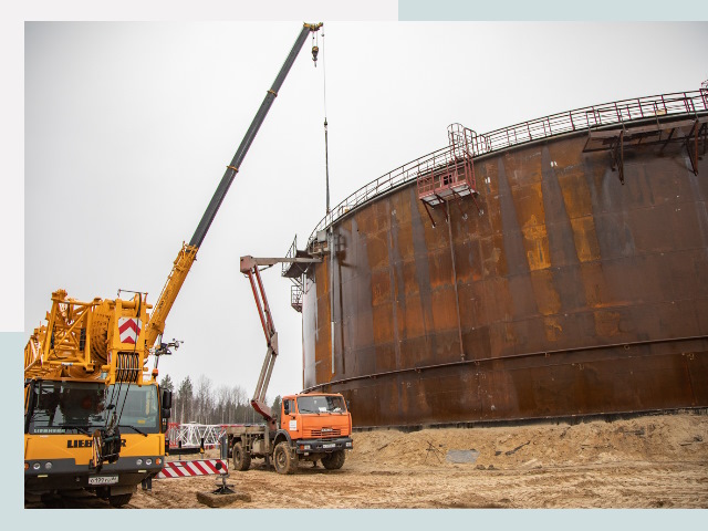 Монтаж резервуаров в Карабулаке от 620 руб. за м³