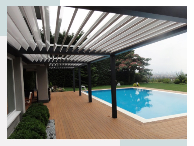 Перголы в Карабулаке