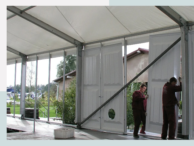 Быстро сборные шатры в Карабулак от 620 руб. за м²