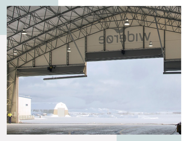 Ворота для ангаров в Карабулаке