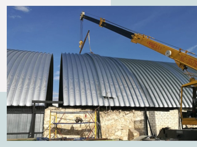 Реконструкция ангаров в Карабулаке от 620 руб.