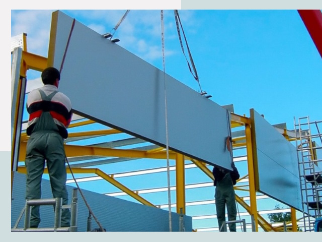 Монтаж сэндвич-панелей в Карабулаке от 620 руб.