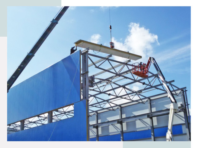 Монтаж сэндвич-панелей в Карабулаке