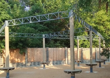 Терраса из металлоконструкций под ключ, проектирование, изготовление и монтаж от СтальСтрой-Крб